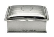 Birks Sterling Silver Stamp box, circa 1920