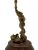 Bronze Figural Bear Chamberstick