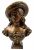 Cesar Ceribelli Bronze Busts of Bianca & Odette