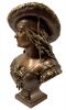 Cesar Ceribelli Bronze Busts of Bianca & Odette