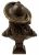 Cesar Ceribelli Bronze Busts of Bianca & Odette
