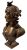 Cesar Ceribelli Bronze Busts of Bianca & Odette