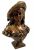 Cesar Ceribelli Bronze Busts of Bianca & Odette