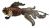 Chinese Silver Gilt & Enamel Articulated Koi Fish