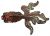 Chinese Silver Gilt & Enamel Articulated Koi Fish