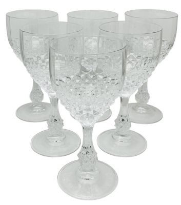 Cristal d’Arques Paris Chenonceaux Wine Glasses 