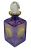 Czech Coloured Glass Perfume Bottle
