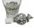 Dutch Silver & Cut Crystal Decanter