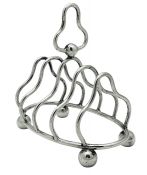 Edwardian Era Breakfast Tray Size Toast Rack