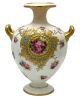 Edwardian Era Royal Doulton Hand Painted Cabinet Vase
