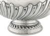 English Sterling Silver Pedestal Rose Bowl / Punch Bowl / Presentation Trophy Dated 1887