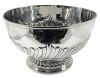 English Sterling Silver Pedestal Rose Bowl / Punch Bowl / Presentation Trophy Dated 1887