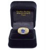 Estate 3.82ct Sapphire and Diamond 18kt Ring