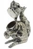 Franco Lapini Silver Plate Squirrel Wine Cooler