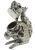 Franco Lapini Silver Plate Squirrel Wine Cooler