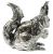 Franco Lapini Silver Plate Squirrel Wine Cooler
