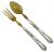 French Silver Plate S.F.A.M. Salad Servers