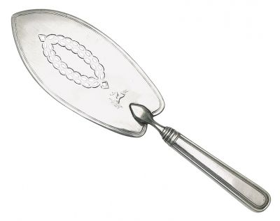 George III Sterling Silver Fish Slice, Wallis & Hayne London 1814