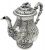 George IV Repousse Sterling Silver Coffee Pot London 1823