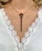 Gilded Bohemian Garnet Pendant Brooch Pin