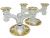 Gold Chantilly Cambridge Glass Co. Candelabra