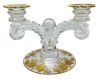 Gold Chantilly Cambridge Glass Co. Candelabra