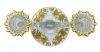 Gold Chantilly Cambridge Glass Co. Candelabra