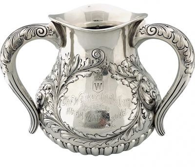 Gorham Sterling Silver Walker Club Cup Half-Bred Horse Trophy Dated 1892