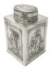 Hanau 812 Fine Silver Tea Caddy