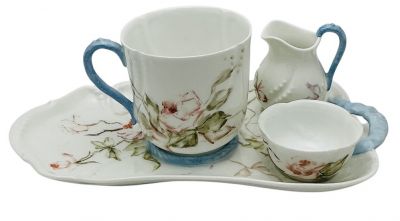 Haviland Limoges Porcelain Tennis / Snack Set