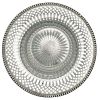 Heisey Glass & Silver Plate Caviar Dish
