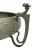 Homeland Arts & Crafts Hammered Pewter Pedestal Bowl