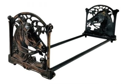 Horse Motif Expandable Bookends