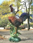 Italian Pottery Rooster
