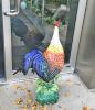 Italian Pottery Faience Rooster