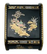 Japanese Lacquer Style Box, Made in England 