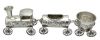 Vintage Havdalah Sterling Silver Locomotive Train
