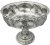 Lazarus Posen Witwe 800 Fine Silver Reticulated Pedestal Bowl