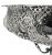 Lazarus Posen Witwe 800 Fine Silver Reticulated Pedestal Bowl