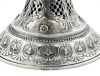 Lazarus Posen Witwe 800 Fine Silver Reticulated Pedestal Bowl