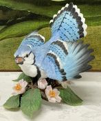 Lenox Porcelain Blue Jay Bird Figurine