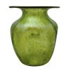 Loetz Attributed Green Iridescent Oil Spot Vase 