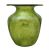 Loetz Attributed Green Iridescent Oil Spot Vase 