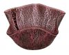 Loetz Rosa Silber Craquele Glass Bowl