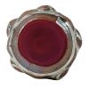 Loetz Silberiris Silver Overlay Vase