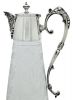 Mappin & Webb Cut Glass & Silver Plate Claret Jugs
