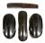 Men’s Ebony Travelling Brush Set