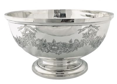 Meriden Sterling Silver Centrepiece / Rose Bowl