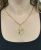 Mid-Century Modern .21ct Diamond 18kt Pendant