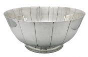 Mid-Century Modern Birks Sterling Silver Presentation / Centrepiece Pedestal Bowl Dated 1960